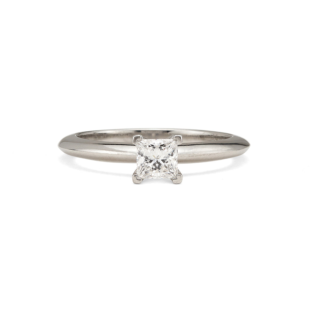 Tiffany & Co. Diamond & Platinum Engagement Ring