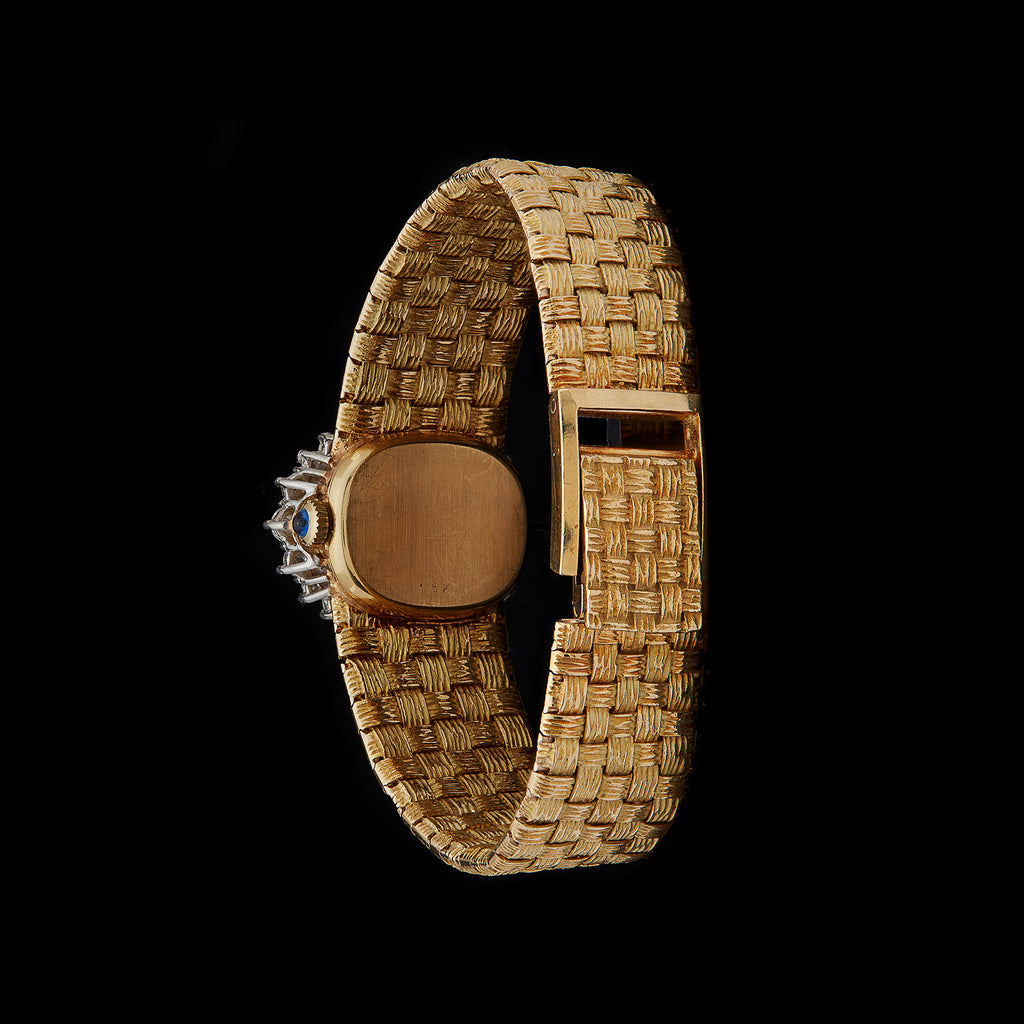 Ebel Diamond & 18k Gold Ladies Wristwatch