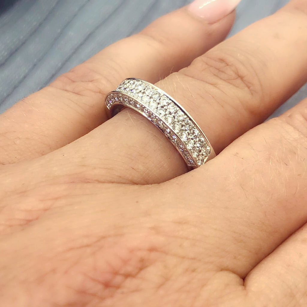 Hans D. Krieger Diamond & 18k Bicolor Gold Ring