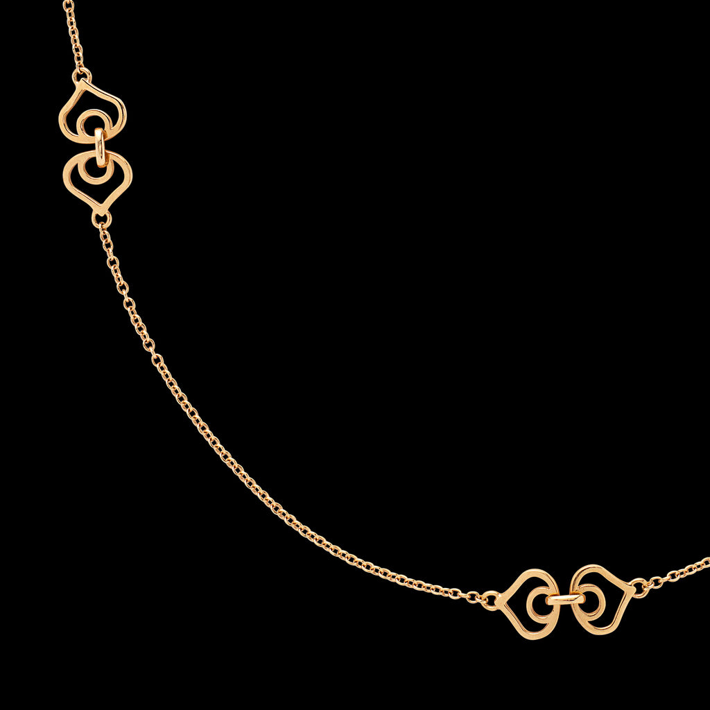 Marina B. 18k Gold Station Necklace
