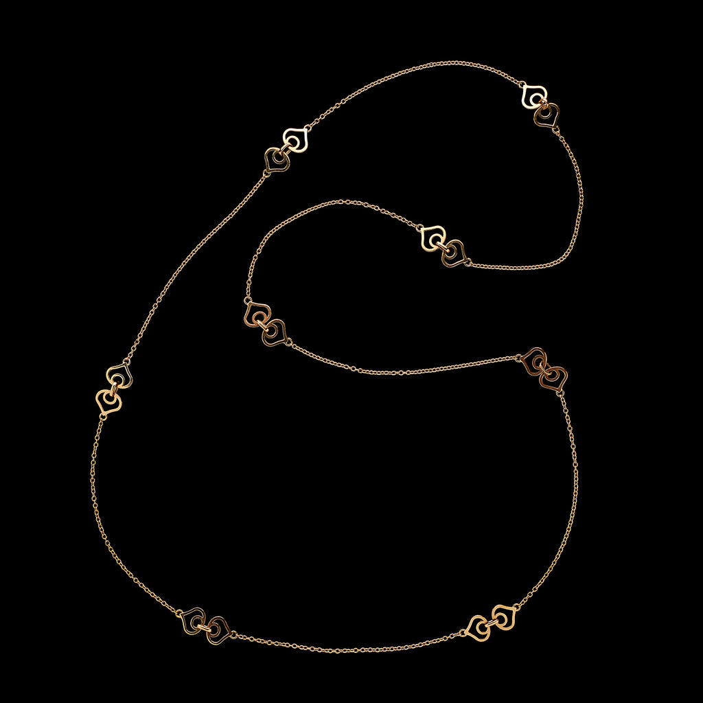Marina B. 18k Gold Station Necklace