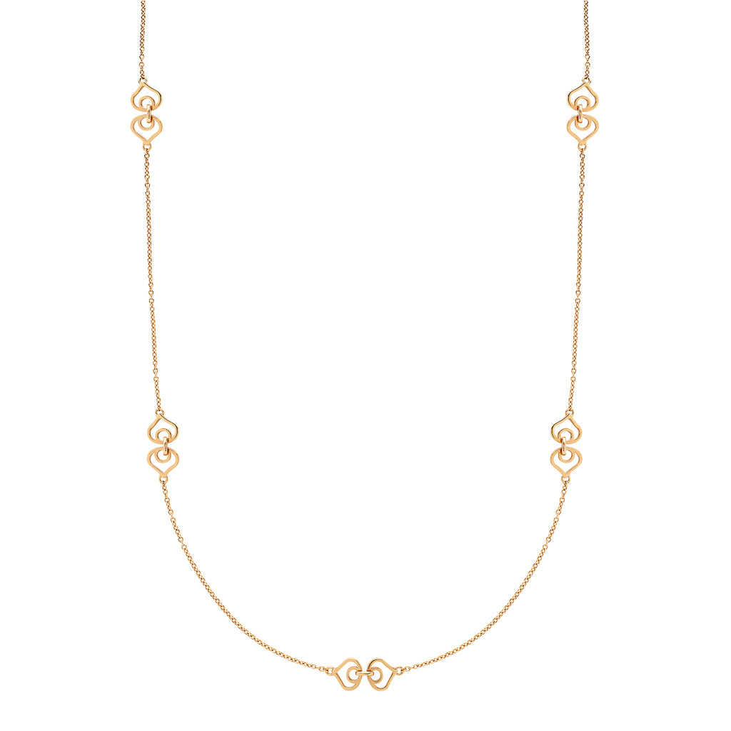Marina B. 18k Gold Station Necklace