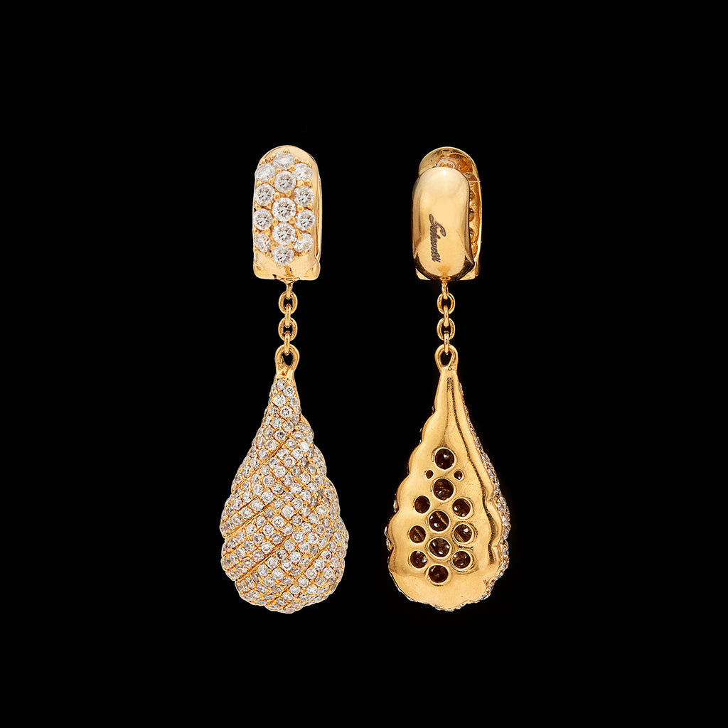 Salavetti Diamond & 18k Gold Earrings