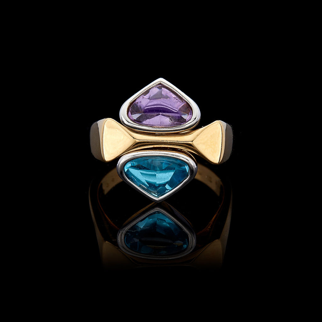 Marina B. Semi-Precious 4-in-1 Ring