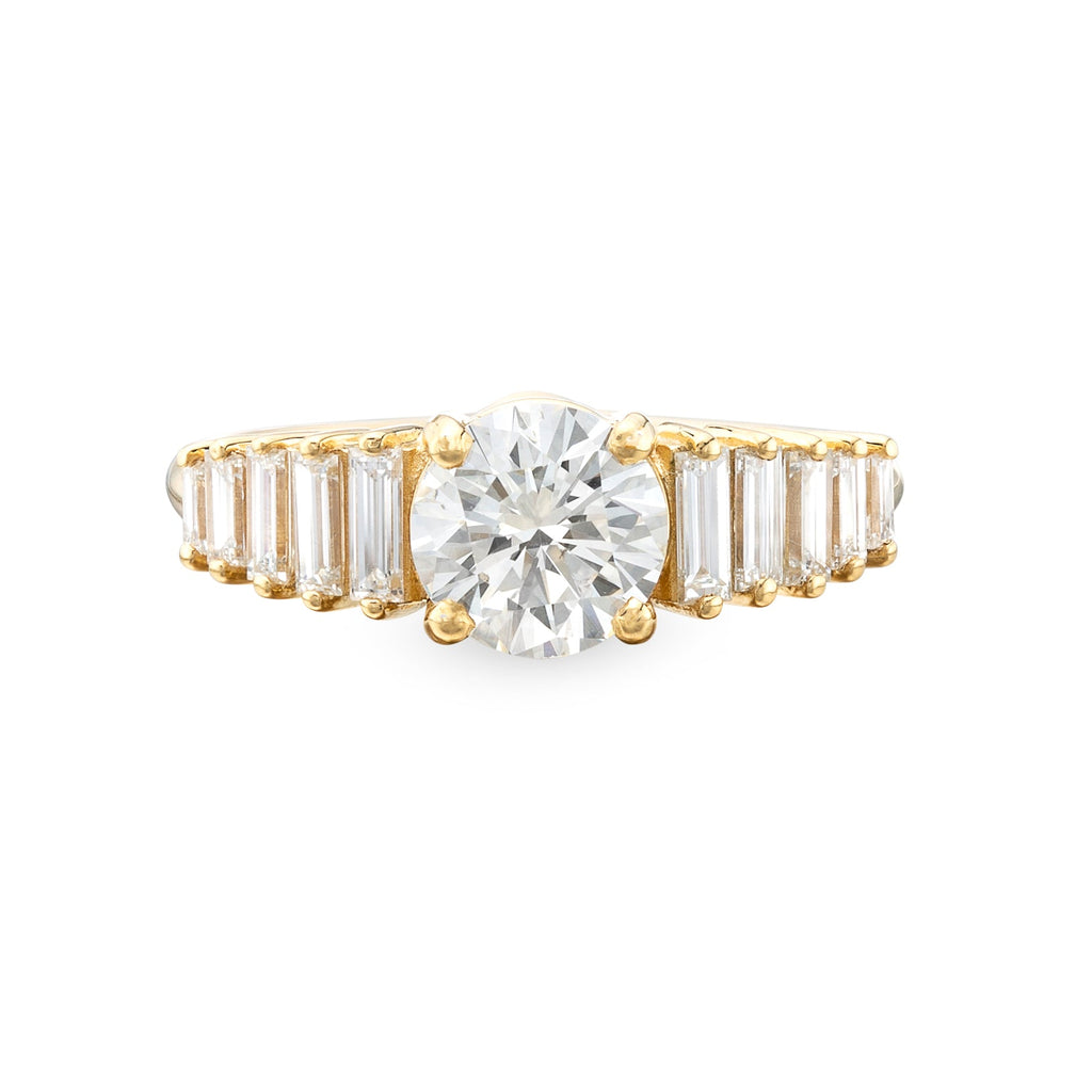 GIA 1.08-ct. H/SI1 Diamond Engagement Ring
