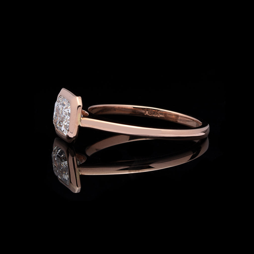 GIA 1.20-cts. I/VS1 Emerald Cut Engagement Ring