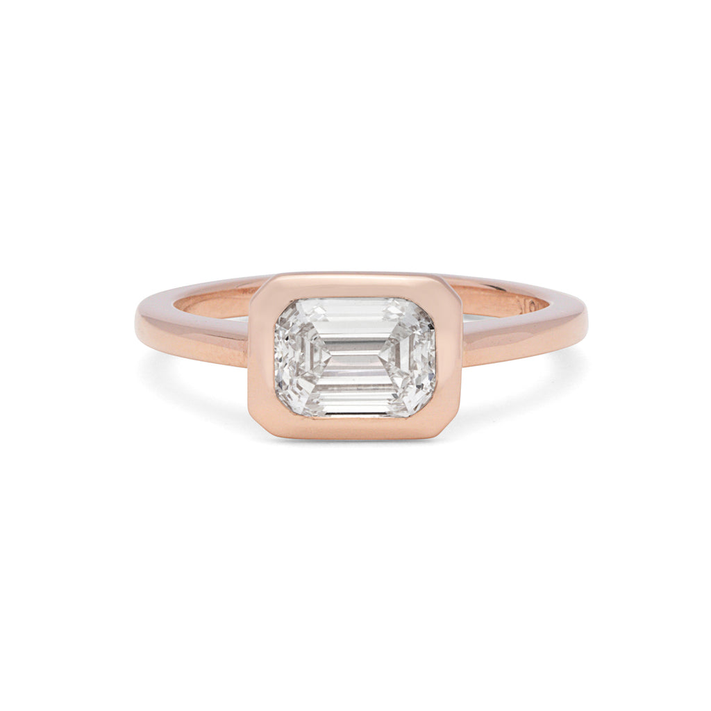 GIA 1.20-cts. I/VS1 Emerald Cut Engagement Ring