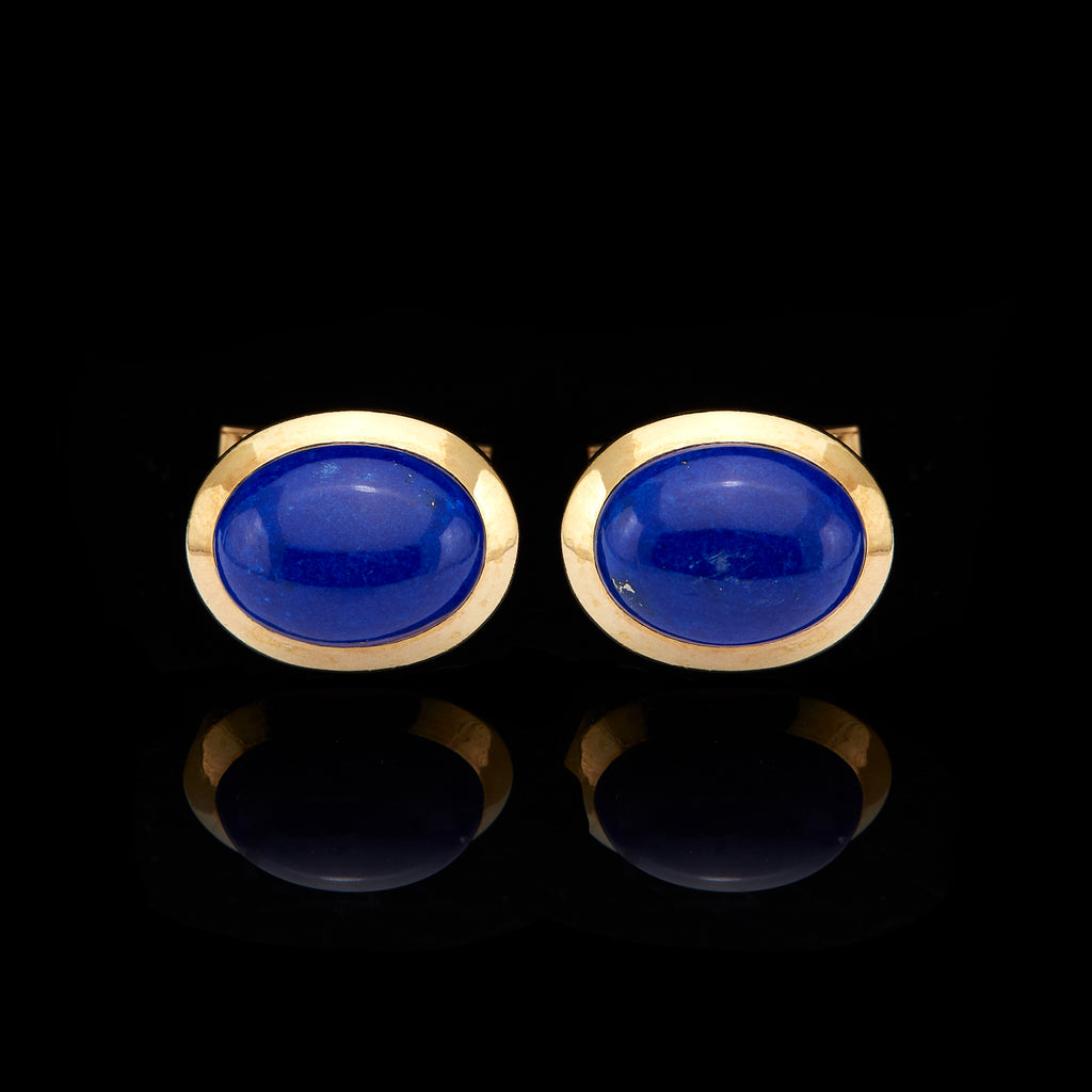 Men's Lapis & Gold Dress Set