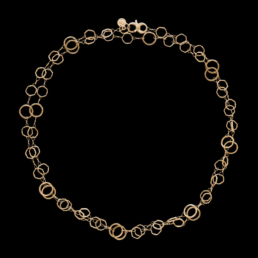 Dominique Cohen 18k Gold Classic Opera Chain Necklace