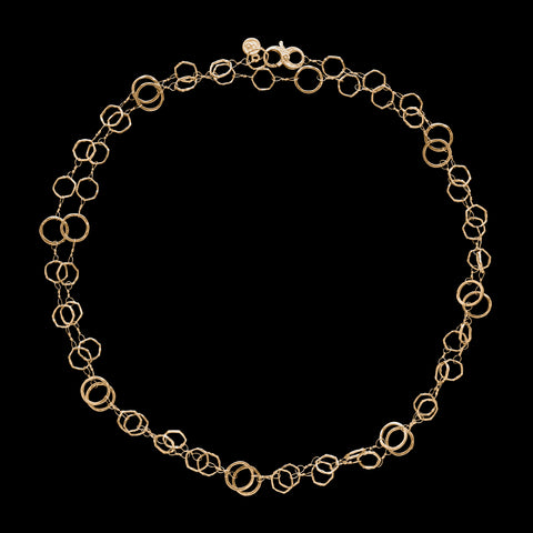 Dominique Cohen 18k Gold Classic Opera Chain Necklace