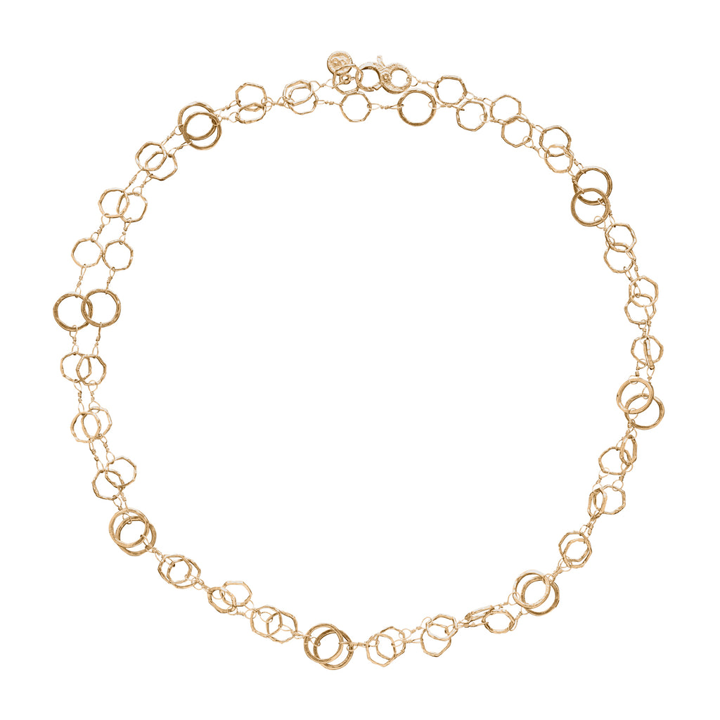 Dominique Cohen 18k Gold Classic Opera Chain Necklace