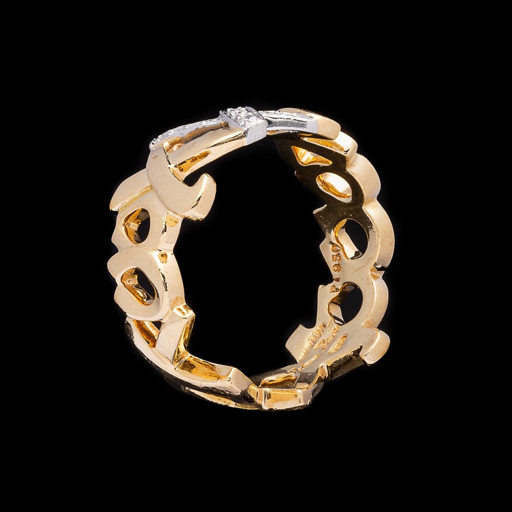 Tiffany & Co. Hugs & Kisses Diamond Ring by Paloma Picasso