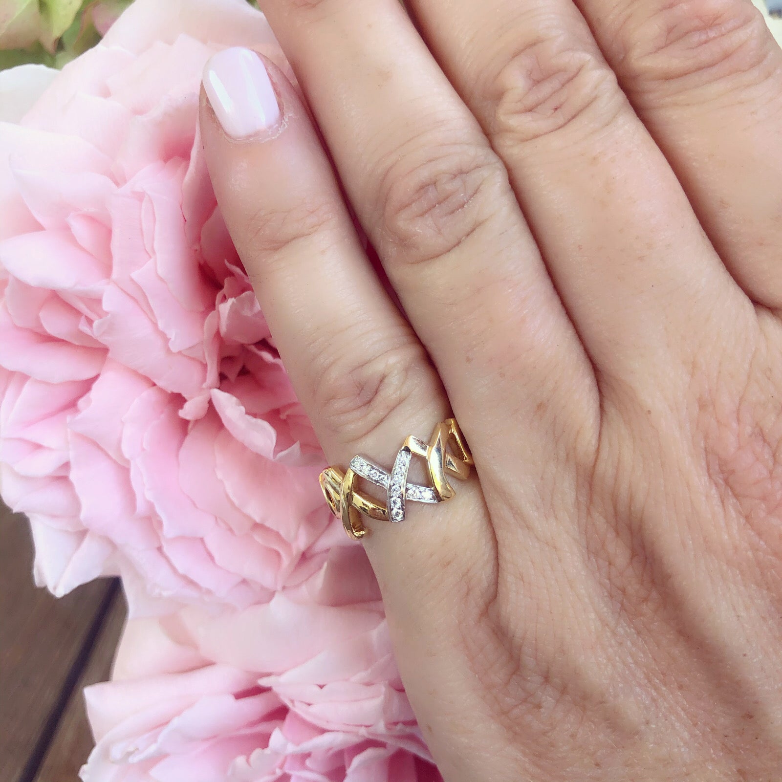 Tiffany hugs and kisses ring Clearance