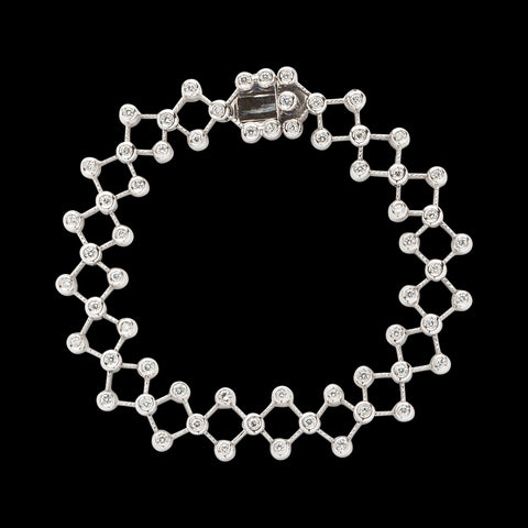 Piero Milano Diamond & 18k White Gold Bracelet