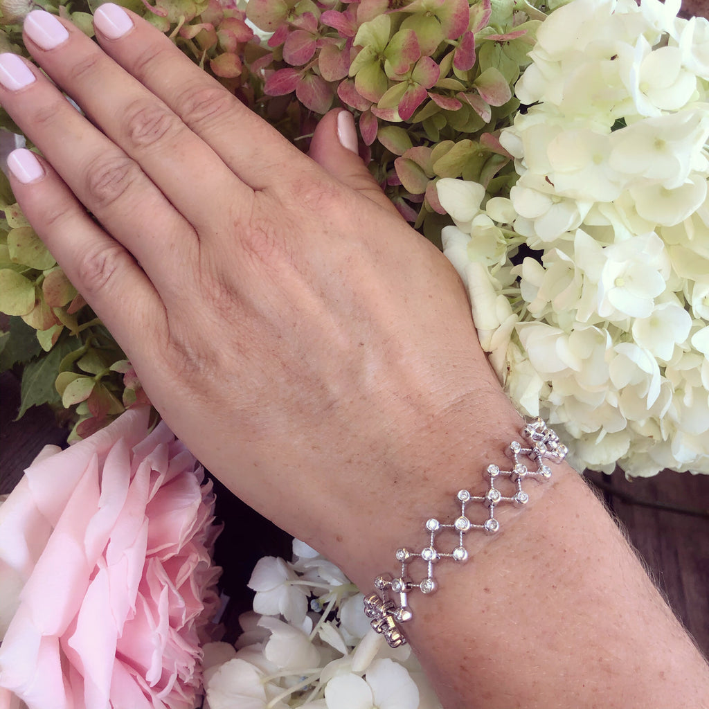 Piero Milano Diamond & 18k White Gold Bracelet