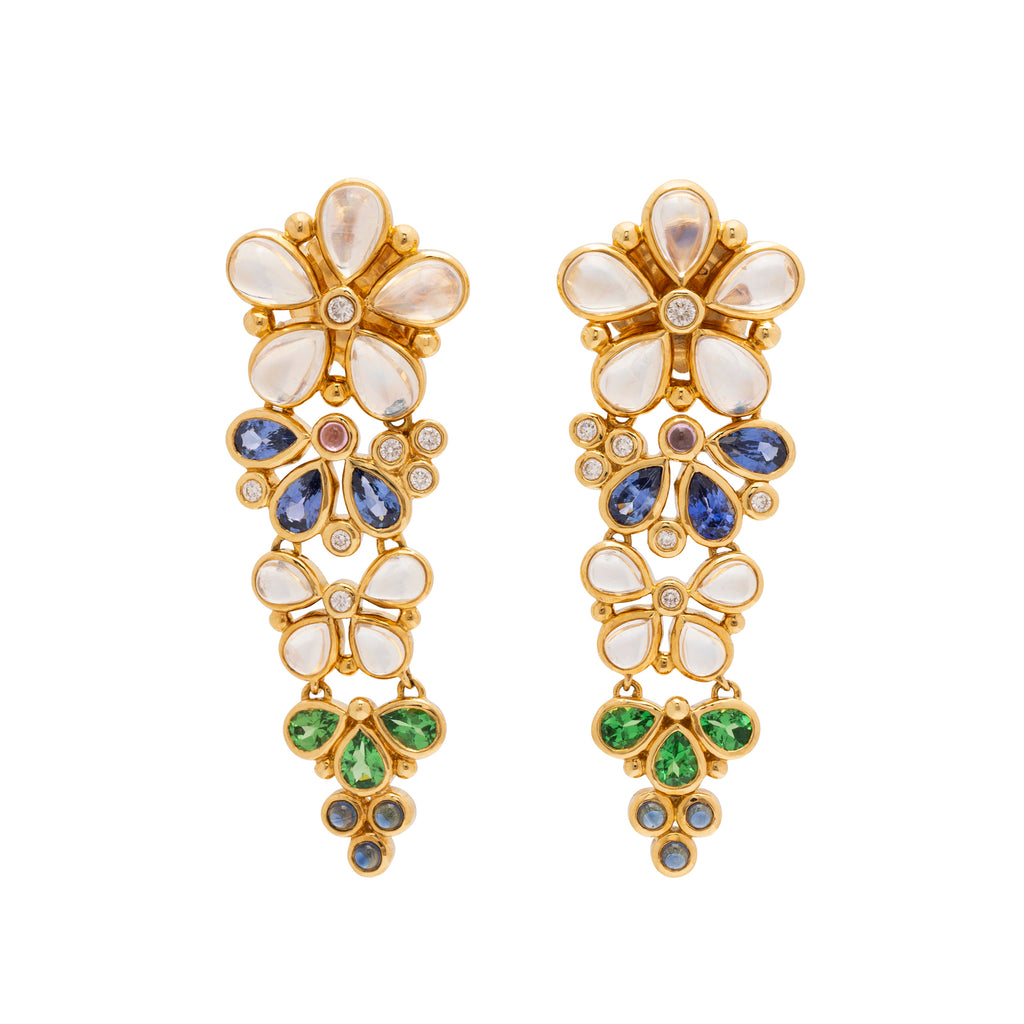 Temple St. Clair Diamond & Multi Stone Earrings