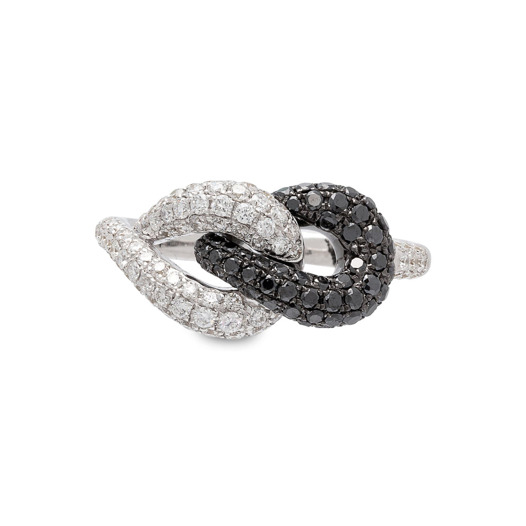 Piero Milano Black & White Diamond Ring