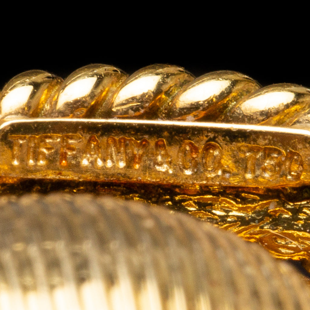 Tiffany & Co. Vintage Diamond 18k Gold Tassel Earrings