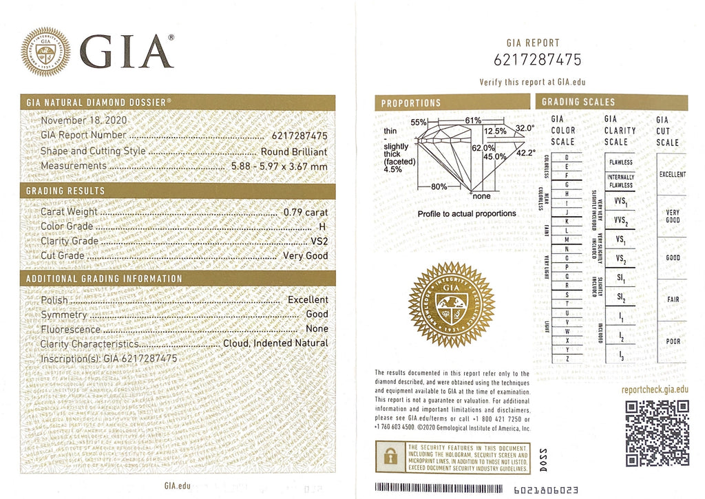 Art Deco Style GIA Diamond Ring