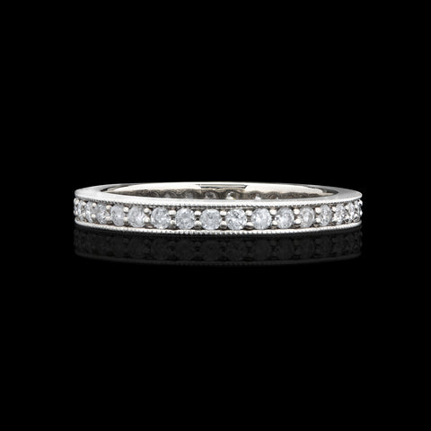 Diamond & Platinum Eternity Band