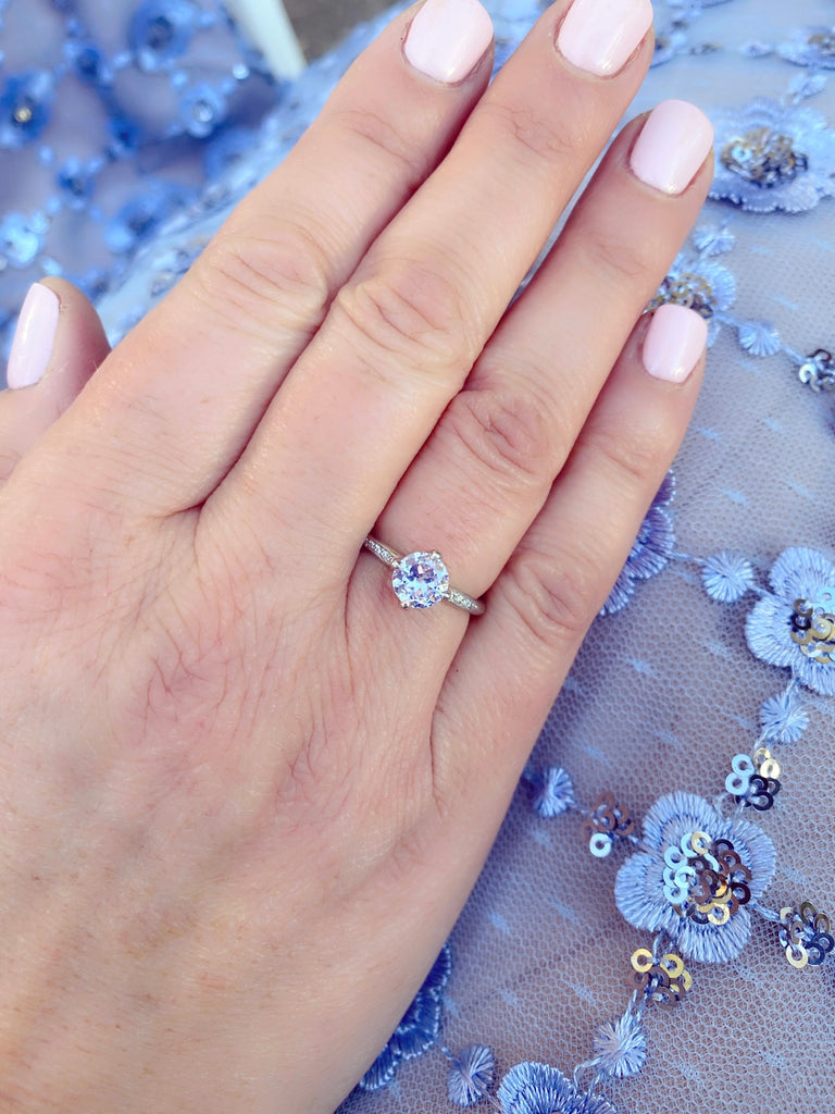 Diamond & Platinum Engagement Ring