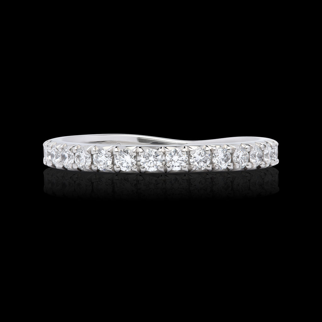 Harry Winston Diamond & Platinum Wedding Band