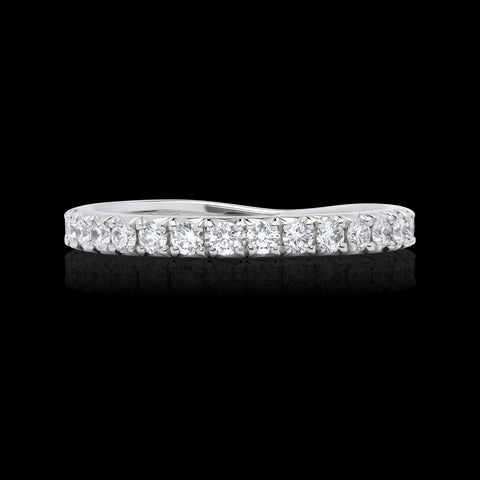 Harry Winston Diamond & Platinum Wedding Band