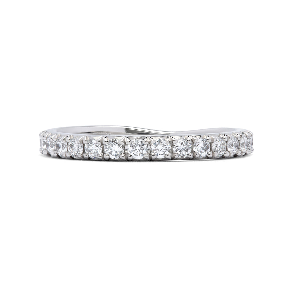 Harry Winston Diamond & Platinum Wedding Band