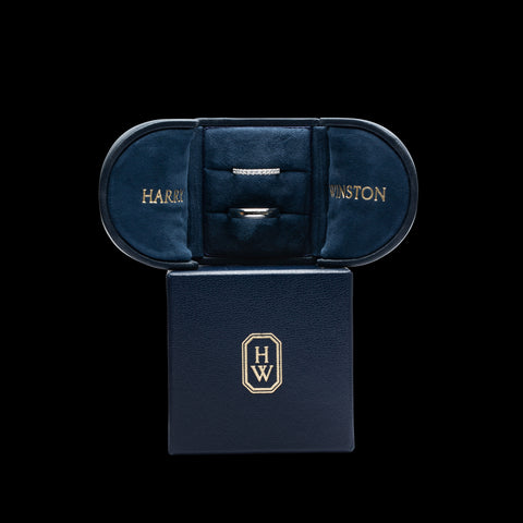 Harry Winston Platinum Wedding Band