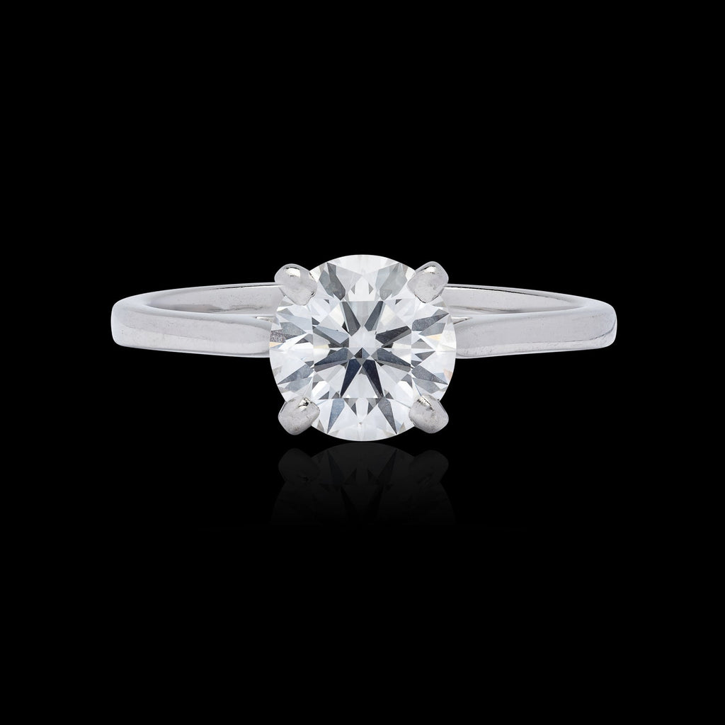 Gorgeous .86 ct GIA F/VVS1 Diamond Ring