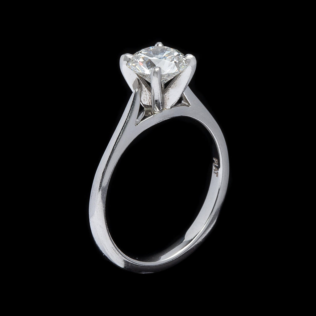 Gorgeous .86 ct GIA F/VVS1 Diamond Ring