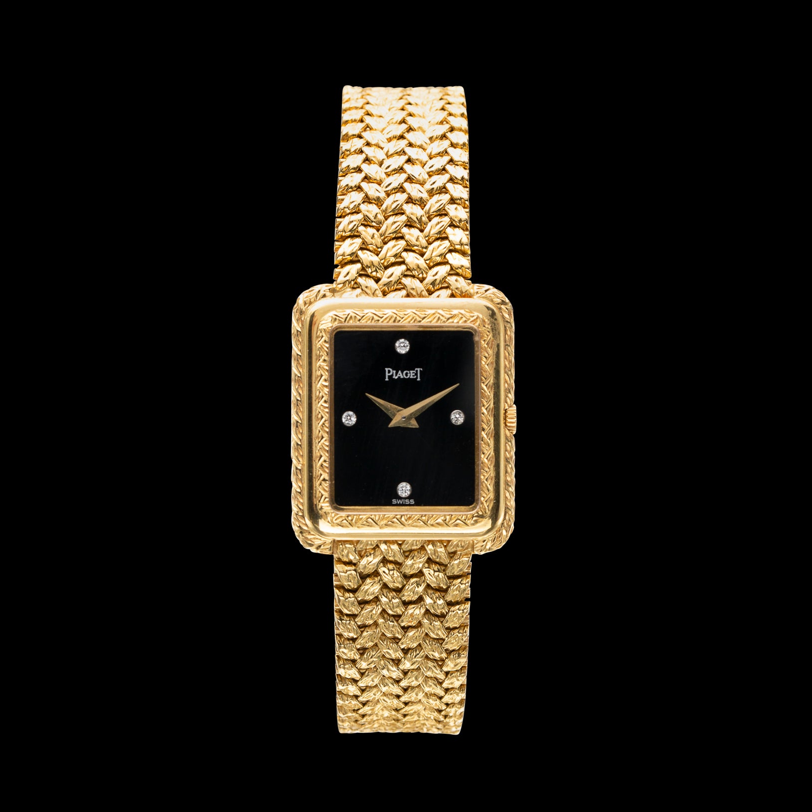 piaget gold watch vintage