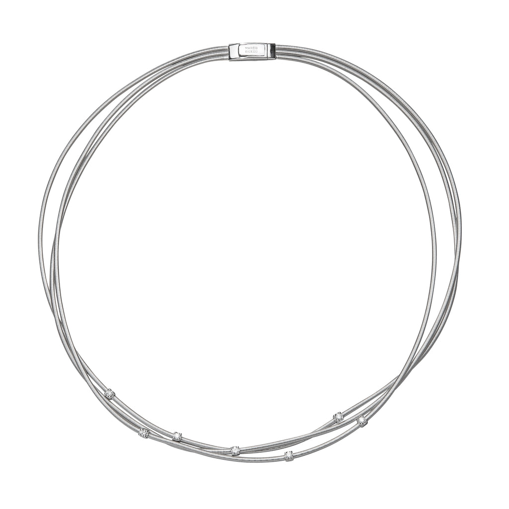 Marco Bicego Diamond & White Gold Necklace