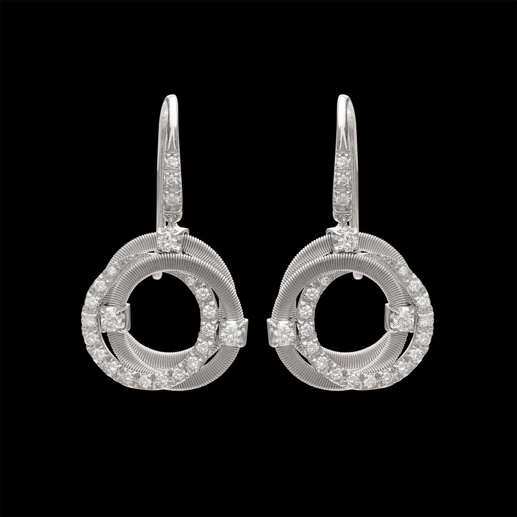 Marco Bicego Diamond & White Gold Earrings