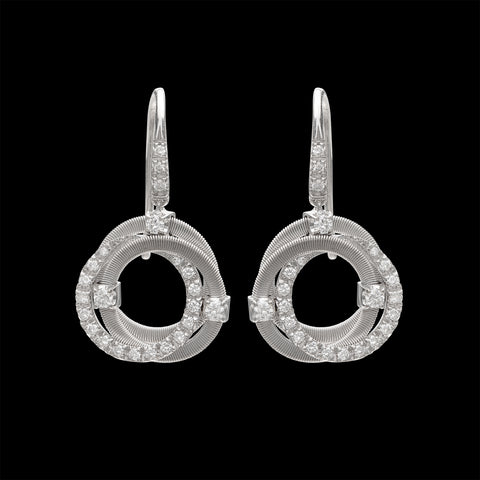 Marco Bicego Diamond & White Gold Earrings