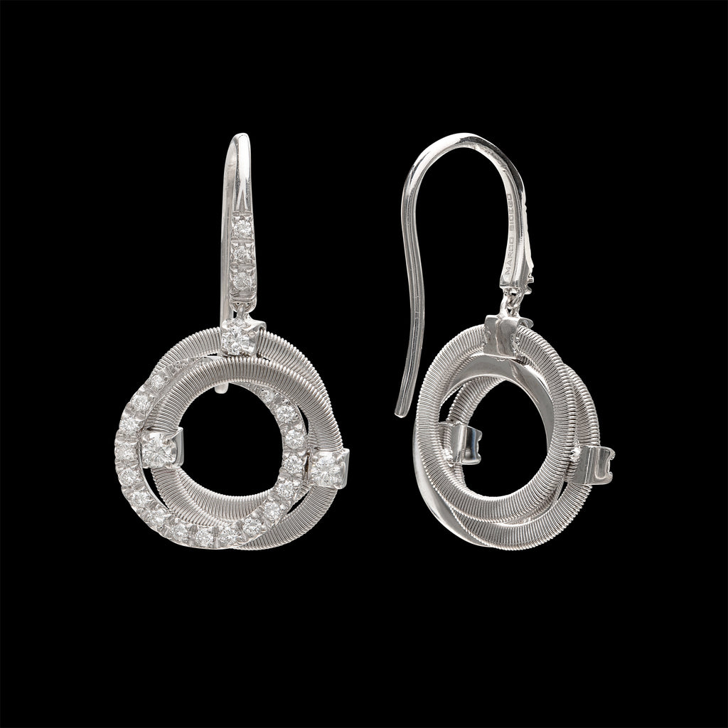 Marco Bicego Diamond & White Gold Earrings
