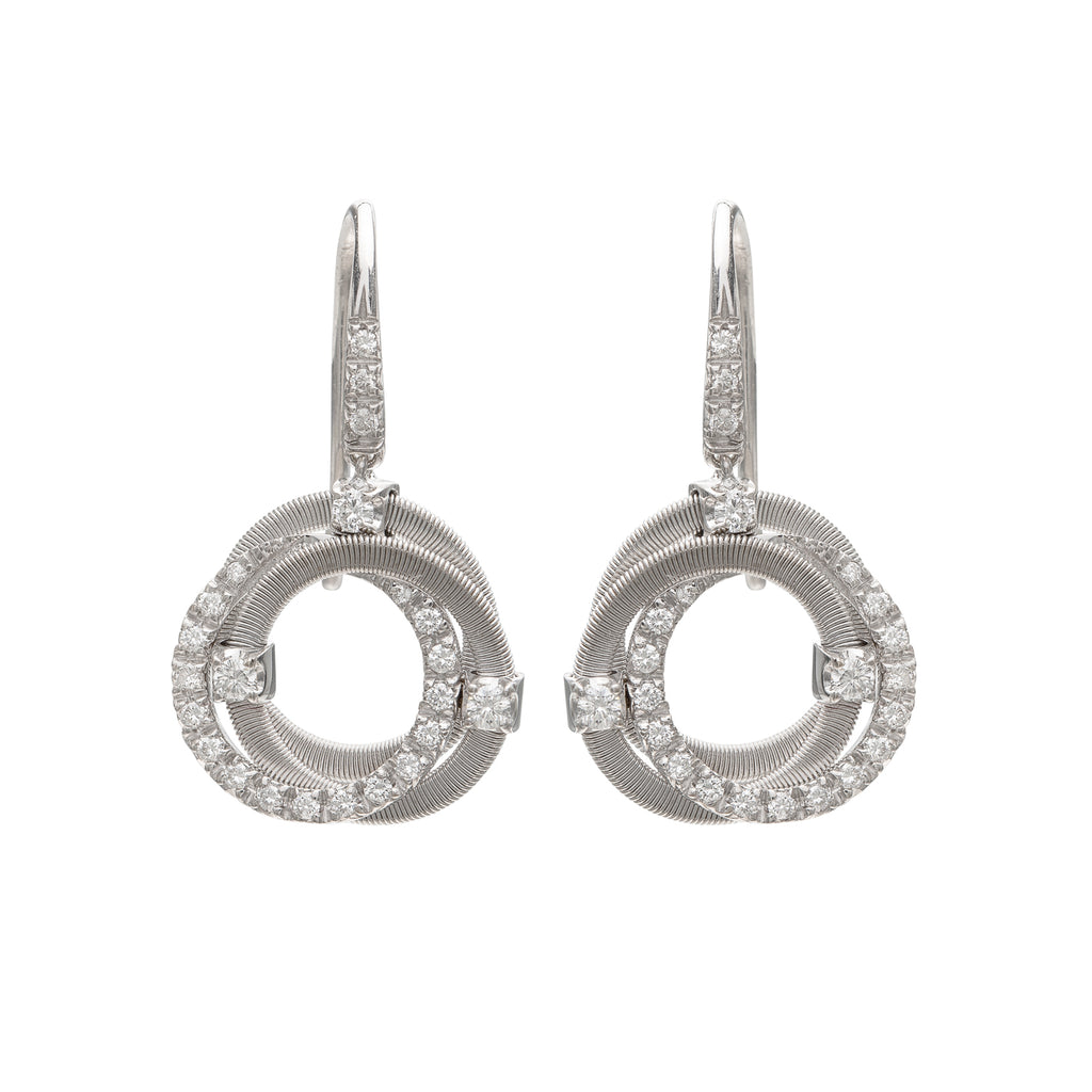 Marco Bicego Diamond & White Gold Earrings