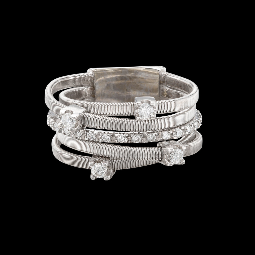 Marco Bicego Diamond & White Gold Ring