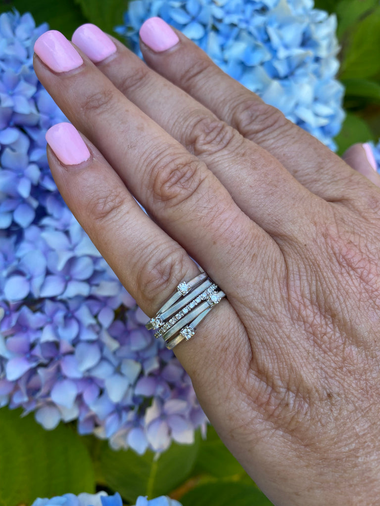 Marco Bicego Diamond & White Gold Ring