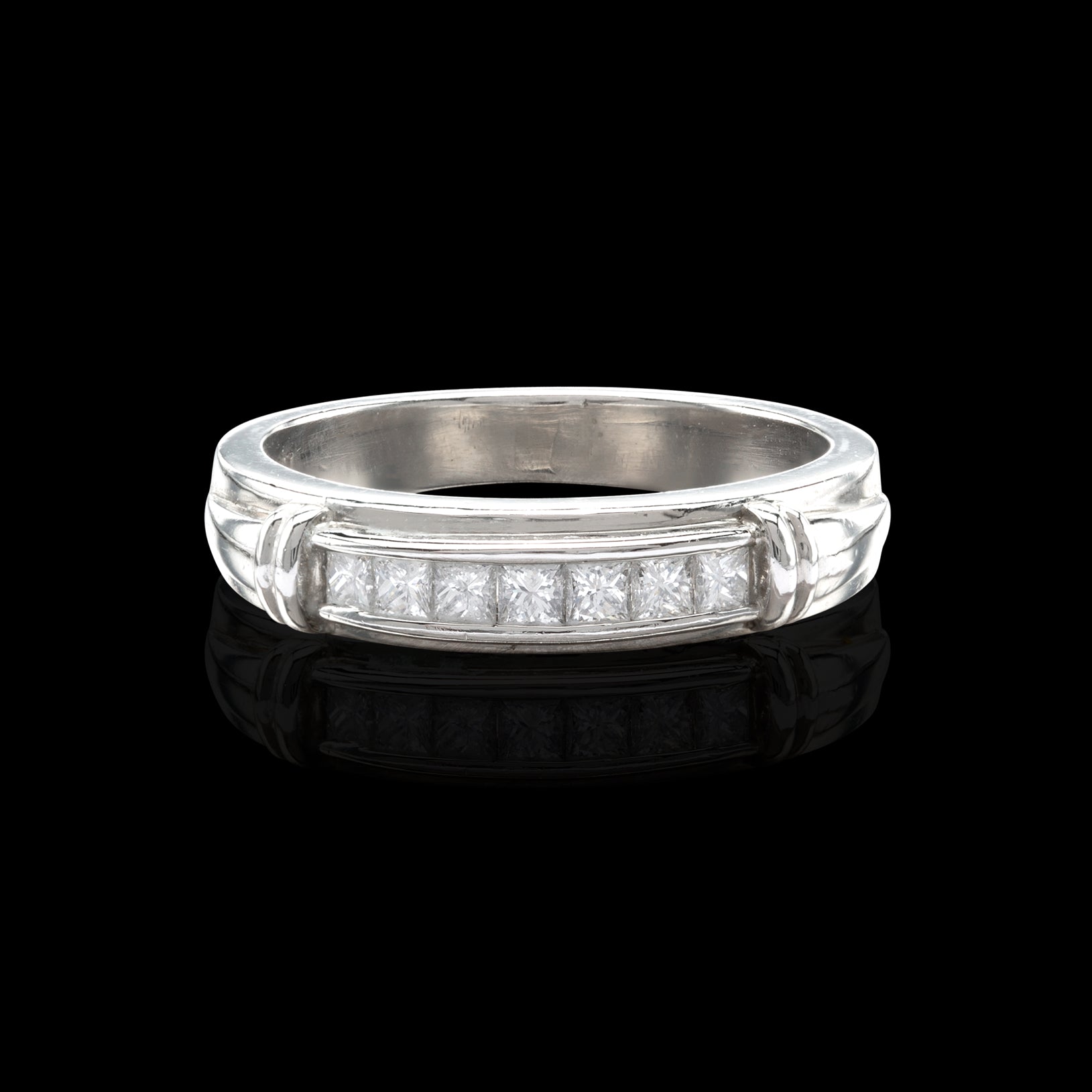 Scott Kay Diamond Platinum Band - Main Image