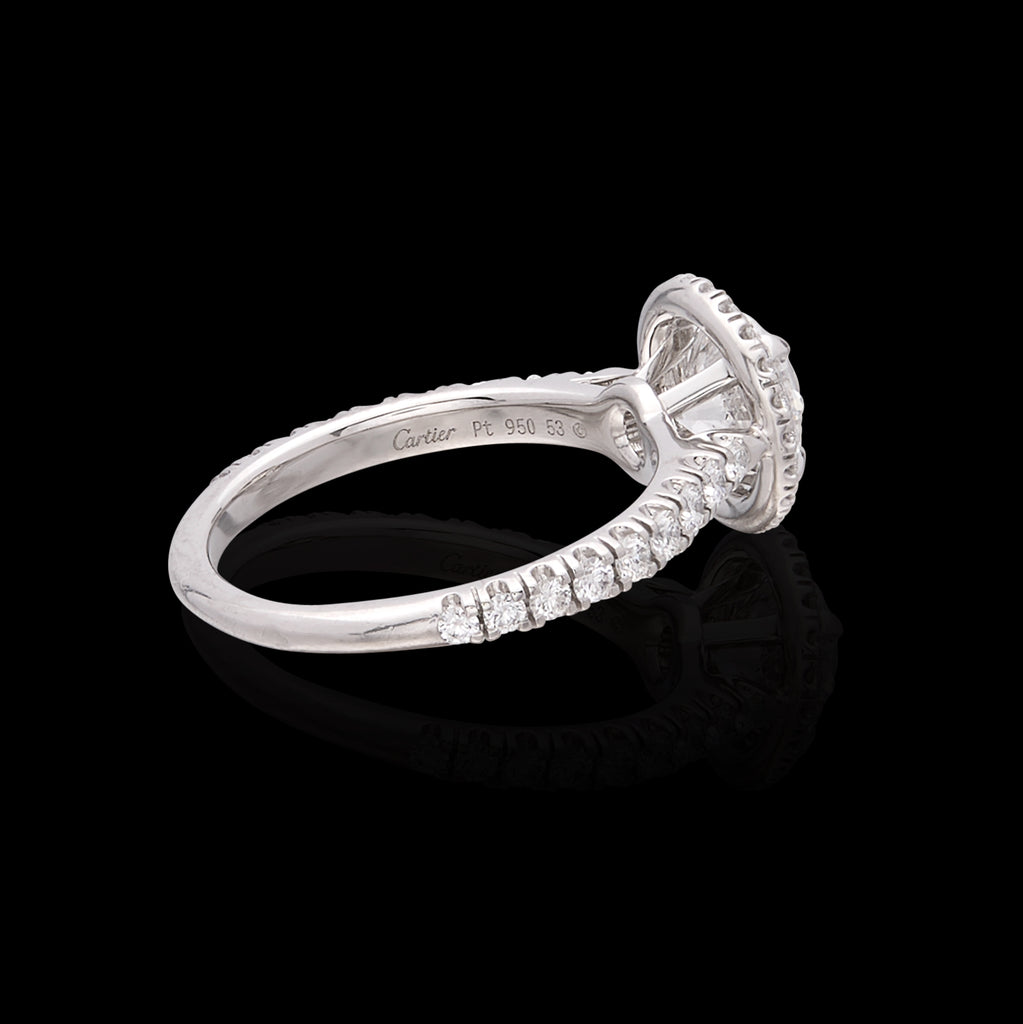 Exceptional Estate Diamond Engagement Ring by Cartier