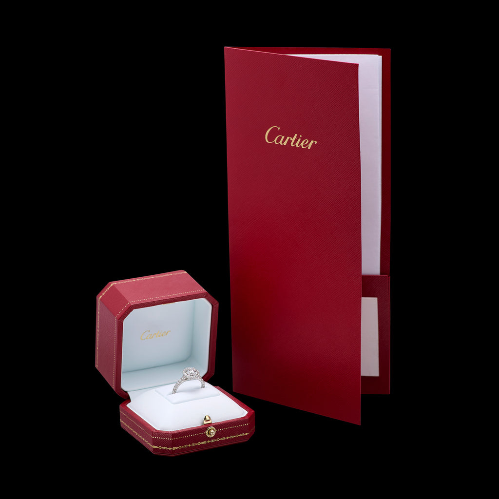 Exceptional Estate Diamond Engagement Ring by Cartier
