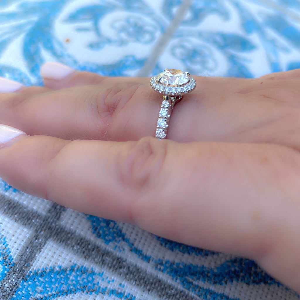 Exceptional Estate Diamond Engagement Ring by Cartier