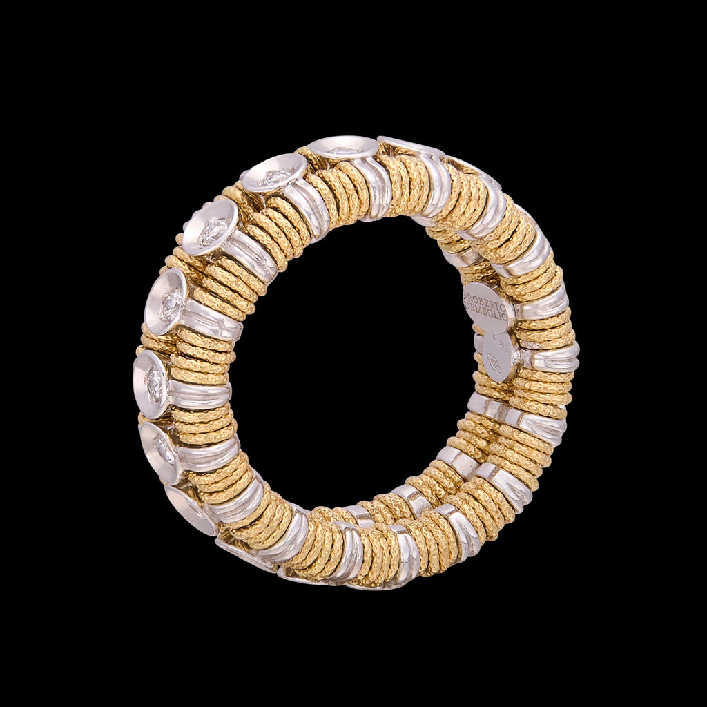 Roberto Demeglio JOY Diamond 18k Gold Stretch Ring