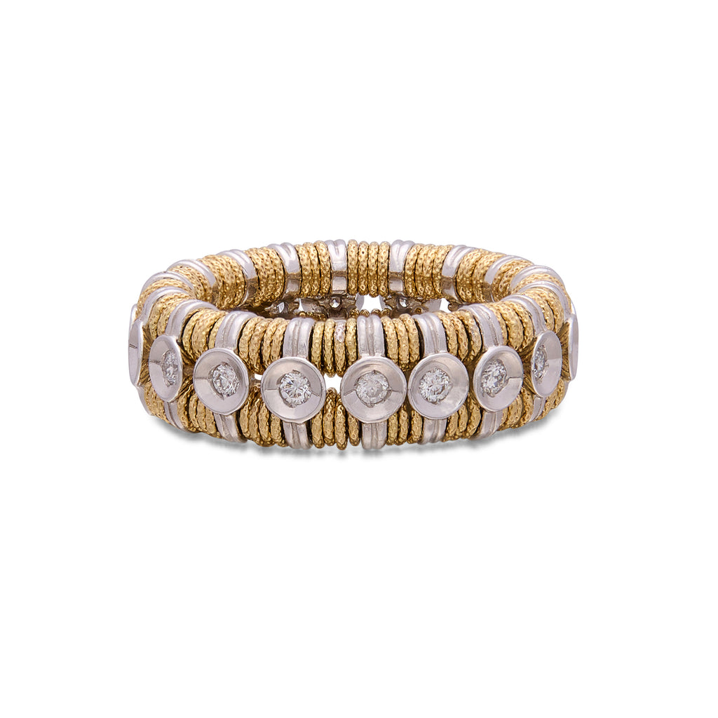 Roberto Demeglio JOY Diamond 18k Gold Stretch Ring