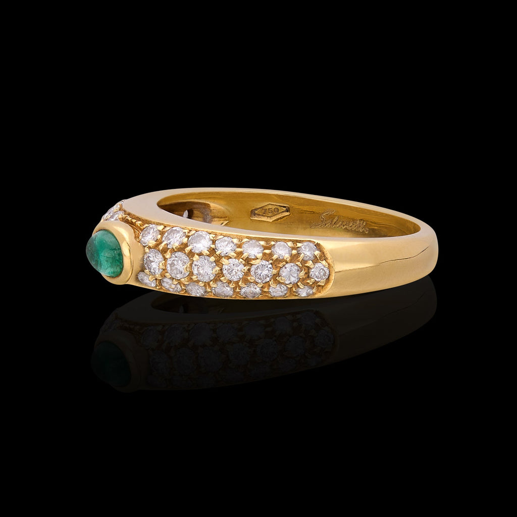 Salavetti Emerald & 18k Gold Ring