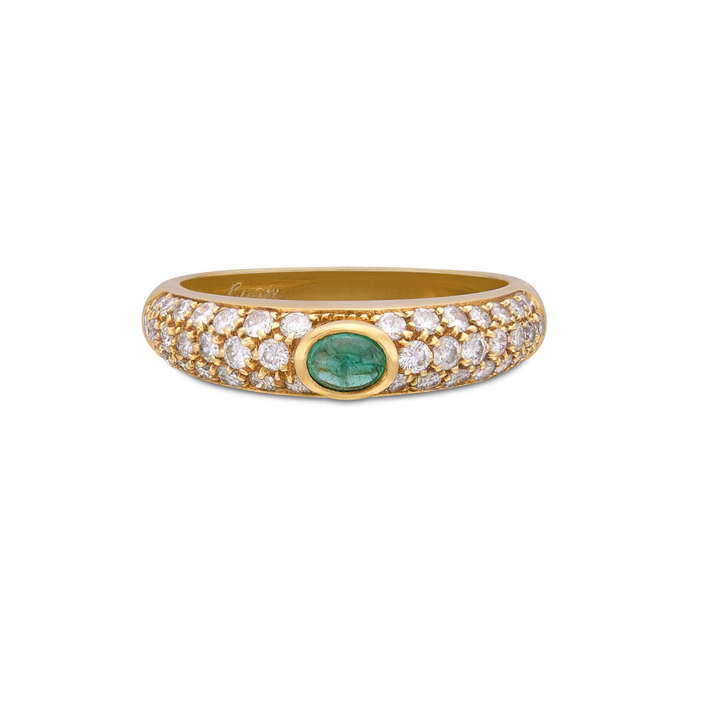 Salavetti Emerald & 18k Gold Ring