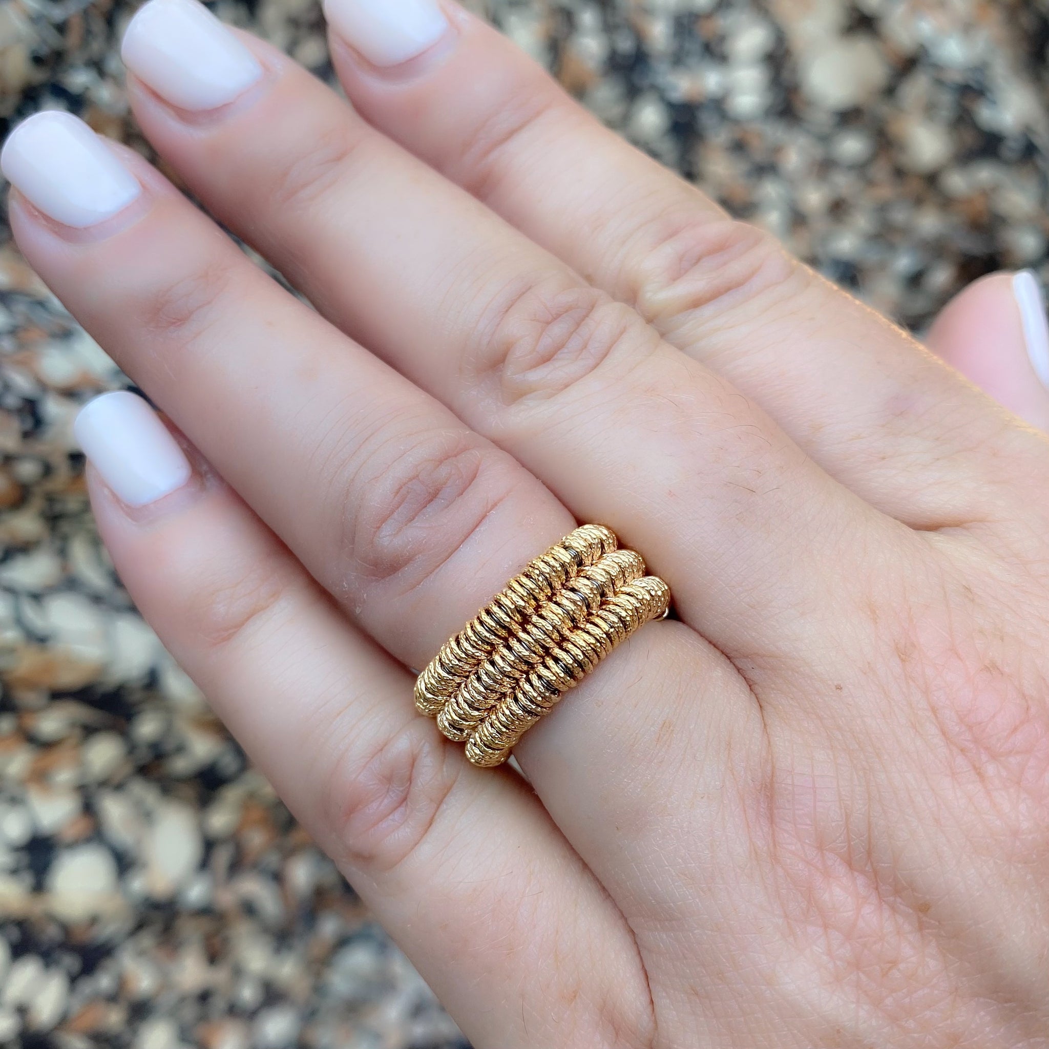 Roberto Demeglio JOY 18k Rose Gold Stretch Ring