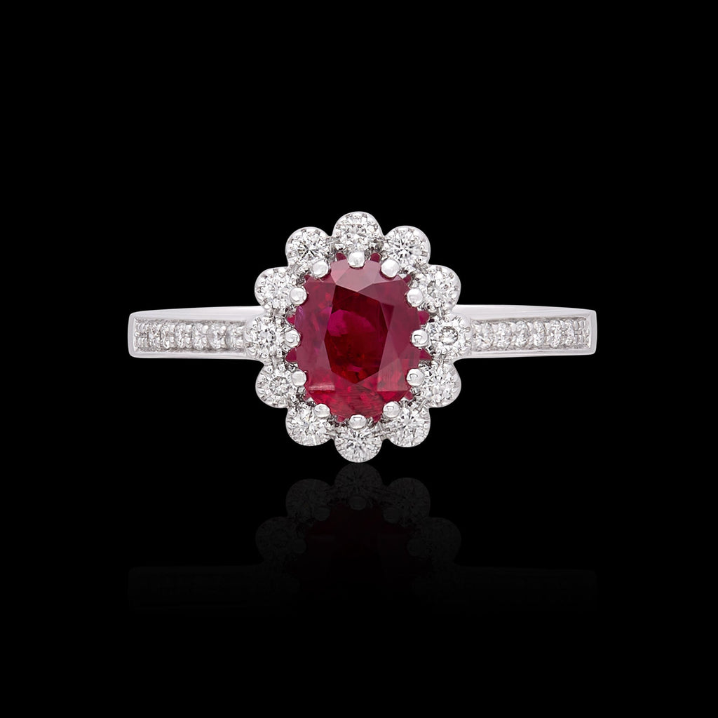Salavetti Ruby & Diamond Ring