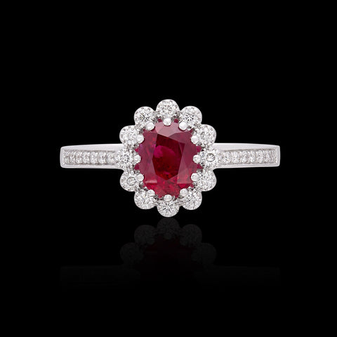 Salavetti Ruby & Diamond Ring